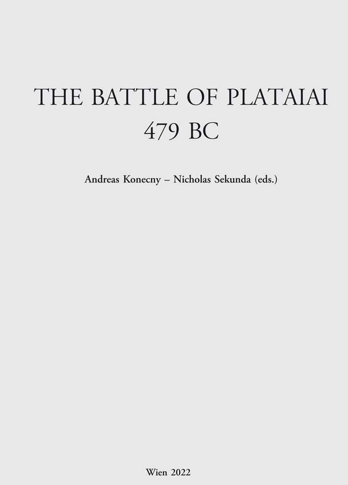 Konecny, Andreas - Nicholas Sekunda (Hrsg.), The Battle of Plataiai 479 BC