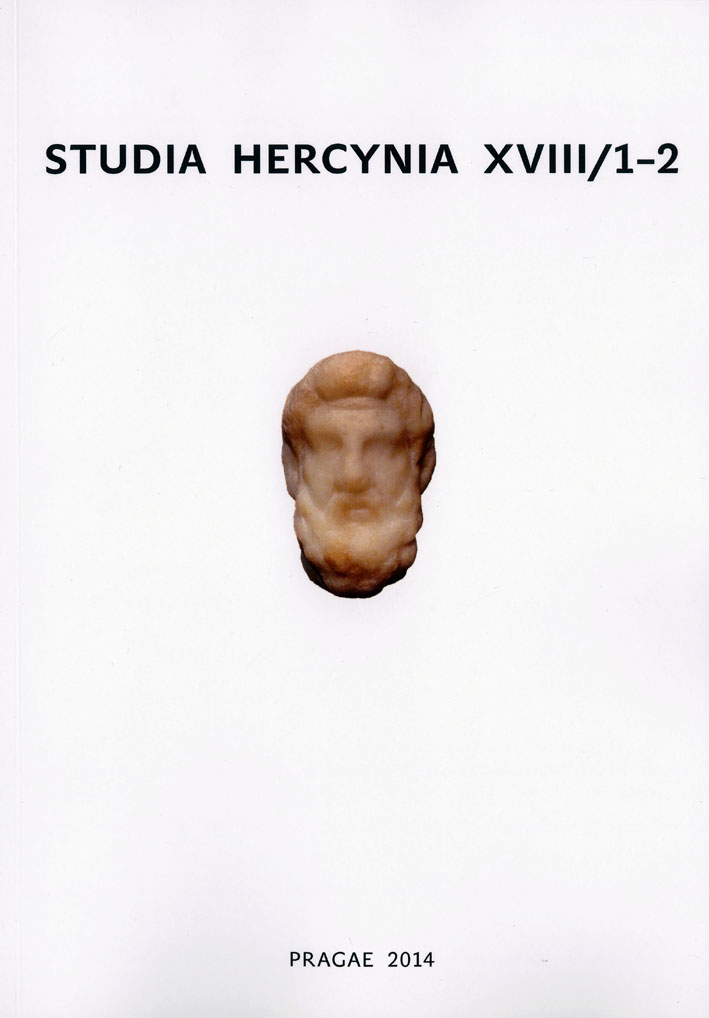 Studia Hercynia 18/1-2, 2014 Studia Hercynia 18/1-2, 2014