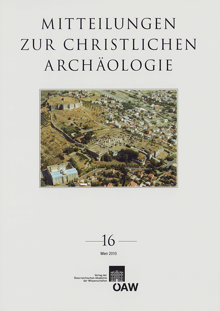 Mitteilungen zur Christlichen Archäologie 16, 2010