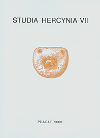 Studia Hercynia 7, 2003 Studia Hercynia 7, 2003