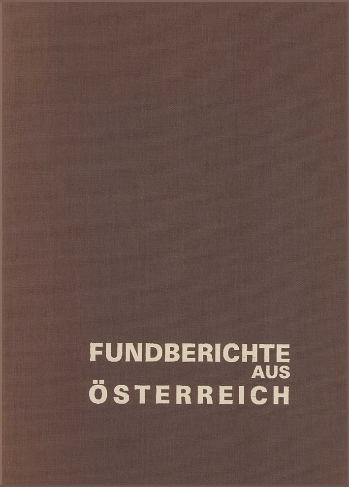 Fundberichte aus Österreich 22, 1983