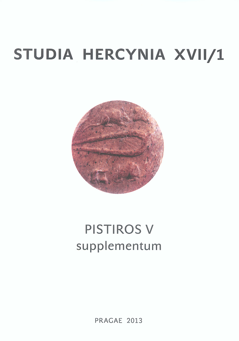 Studia Hercynia 17/1, 2013 Studia Hercynia 17/1, 2013