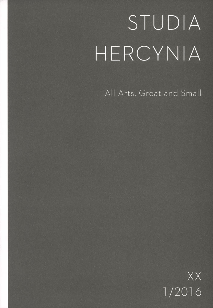 Studia Hercynia 20/1, 2016