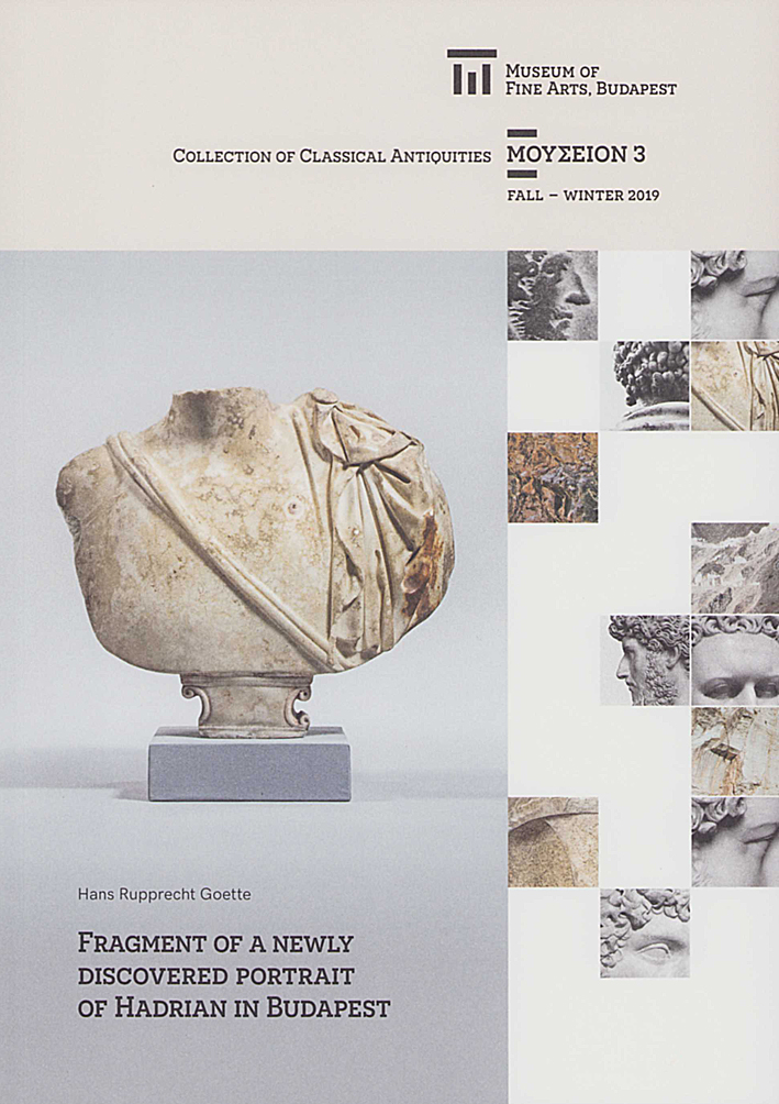 Goette, Hans Rupprecht : Fragment of a Newly Discovered Portrait of Hadrian in Budapest Goette, Hans Rupprecht : Fragment of a Newly Discovered Portrait of Hadrian in Budapest