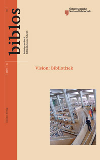 Biblos 58/1, 2009 | Vision: Bibliothek